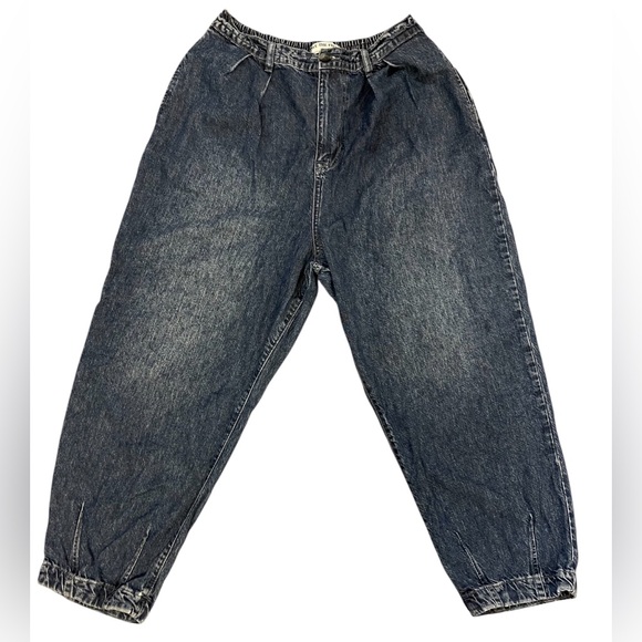 We The Free Dark Blue Esme Trouses Large Cute Super Soft - Picture 3 of 12